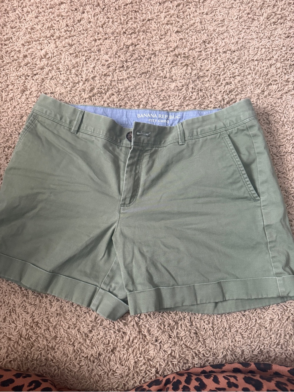 Banana Republic Green City Chino Women’s Shorts 10